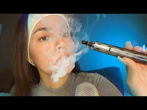 АСМР Вейп паровая терапия / болталка 💨 ASMR Vaping Cloud Therapy