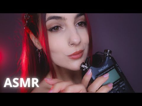 ASMR ✨Tascam Tingles ✨ Slow Mouth Sounds