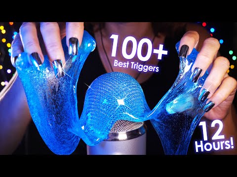 12 Hours ASMR SLEEP 😴 100+ Best Triggers (No Talking)