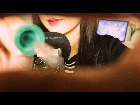 ASMR 시각적 팅글 눈청소 도전!!👁️🫧🧼 근데 이거 맞음? 망한건가..