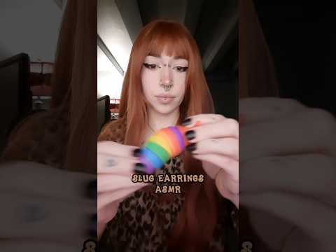 ASMR With Slug Earrings