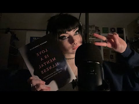 asmr~ reading Love Is A Mental Illness🩷