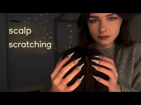 Fast Scalp Scratching + Massage [ASMR] for Study, Tingles, Relaxation