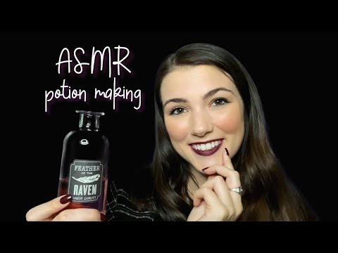 ASMR Soft Spoken Witch Makes You a Sleeping Potion 💫