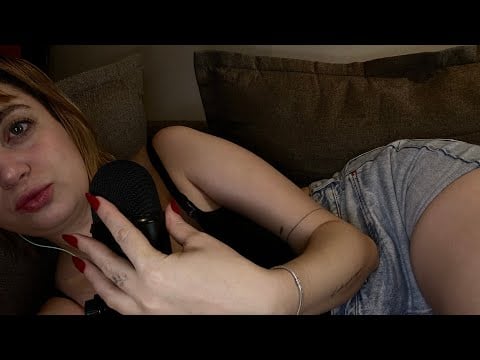 Asmr sons de boca & Mic scratching 