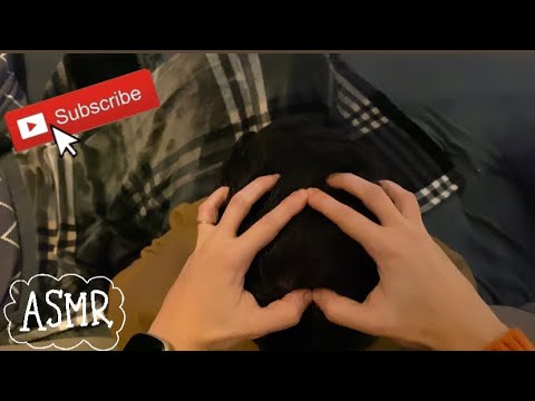 ASMR⚡️Most relaxing head massage/scalp scratch! (LOFI)