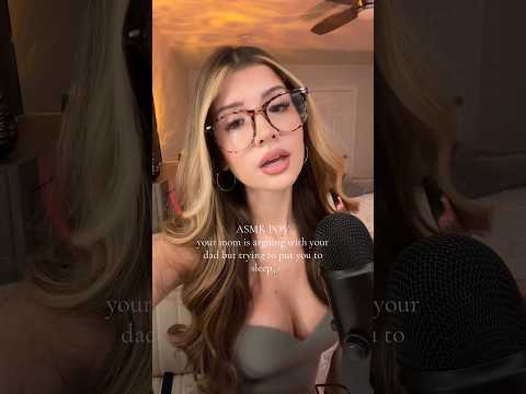 ASMR mommy is arguing while your trying to sleep 💤 #asmr #explore #asleep #hair #roleplay