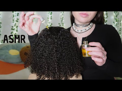 ASMR FRANCAIS - Massage crânien (soin, huile…) ULTRA RELAXANT💆🏽‍♀️