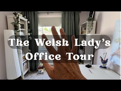 ASMR Whispered Office Tour | Welcome to My Creative Space 