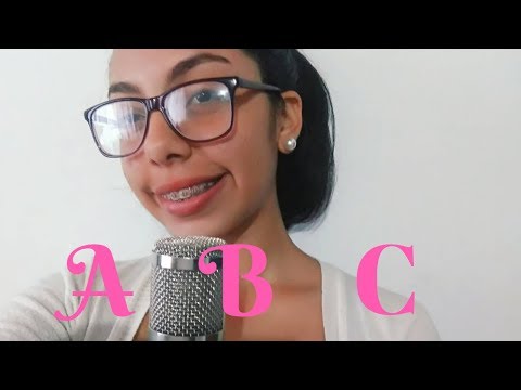 ASMR ESPAÑOL ~ ABECEDARIO DEL SUEÑO😴💤