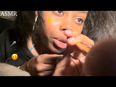 ASMR| Chaotic Up Close Mic Brushing/ Tracing + Mouth Sounds & Tingles✨🎤