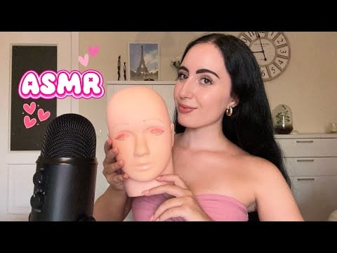 ASMR all over your head & face 💤 #asmr 