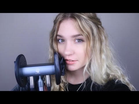 tongue clicking, hand movements, & lens tapping ASMR