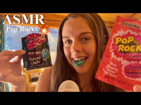 ASMR Eating Pop Rocks (Mouth Sounds)