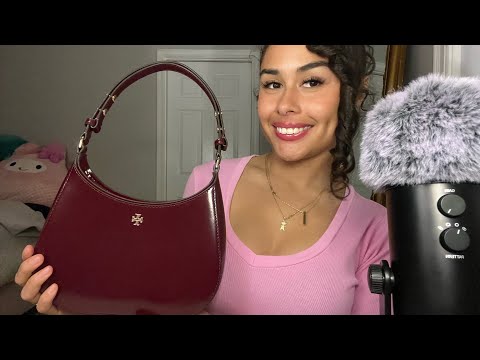 asmr : what’s in my purse