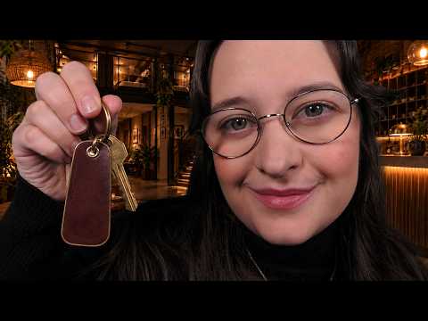 ASMR Luxury Hostel Check-In Roleplay ✨ Personal Attention