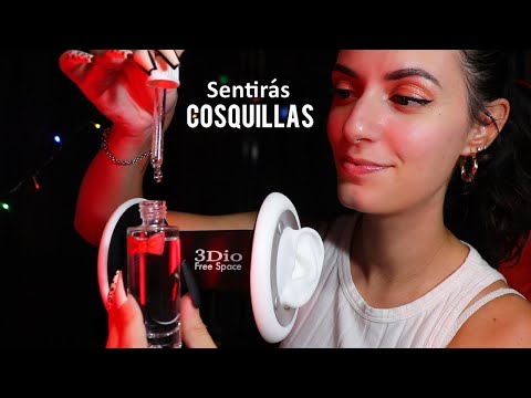 ASMR español Exactamente en el minuto 01:07 sentirás Cosquillas