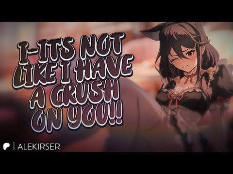 ASMR || "How Can I Serve You, Master?” Your Tsundere Rival Works At A Maid Cafe! [Enemies to Lovers]