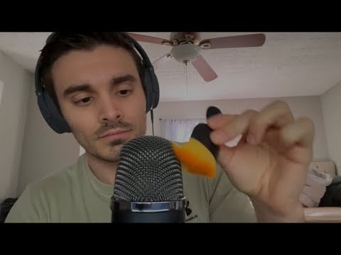ASMR Mic Brushing Wood Tapping and Scratching Inside Your Ear Holes 