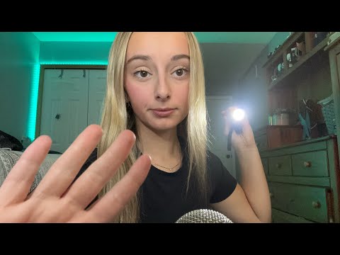 ASMR | Detailed Eye Exam 👀🔁(Repetitive Instructions) 