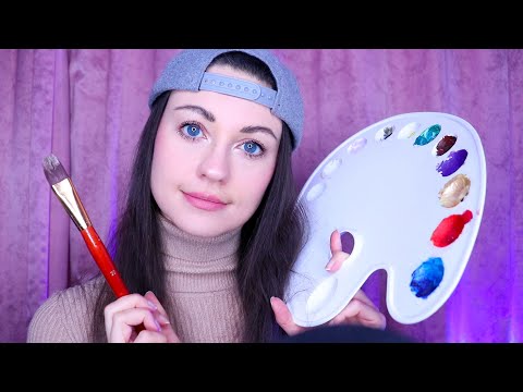 [ASMR] Ich Male Dir Ein Gesicht 🎨🖌️(Du hast noch keins)😜 Roleplay (Deutsch/German)