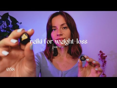 ASMR Reiki for weight-loss (deep energy cleanse to soften and feel safe in your body)