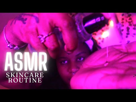 ASMR | Ultimate Tingle-Inducing Nightly Skincare Routine | MOUTH SOUNDS