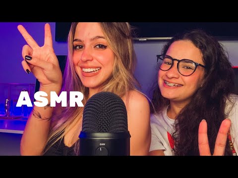 ASMR EM DOSE DUPLA COM MINHA PRIMA (dormi editando esse video)