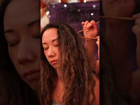Part 11 | Knitting Needle Scalp Check ASMR with Sister #asmr #relax #asmrvideo #relaxing #asmrsounds