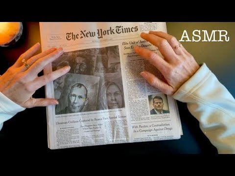 Current Events ASMR ~ Soft-Spoken NYT Headlines & Gentle Commentary (Dec 1, 2025)