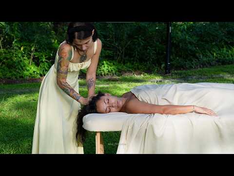 Relaxing ASMR Scalp Face Massage | Calming Nature Sounds | @Soul_flowvibe