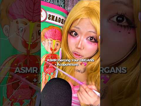 ASMR Gyaru Pierces Your ORGANS + Acupuncture💖 #asmrvideo #asmrsounds #asmr #horrorasmr #gyaru