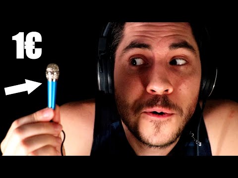 Faire un ASMR avec un mini micro de chez WISH à 1€