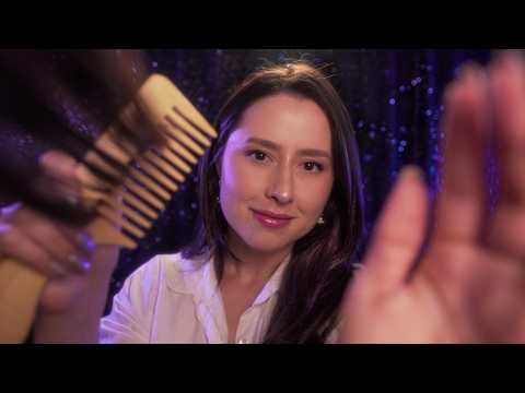 Just Close Your Eyes While I Brush Your Hair 🌙 ASMR Minimal talking