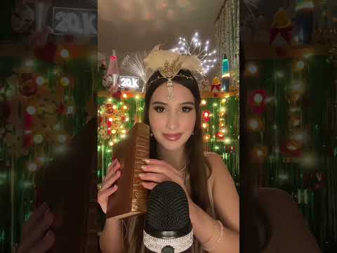 ✨Vintage ASMR✨ #asmr #asmrsounds #1920s #tapping #vintage #greatgatsby #satisfying #relax #artist