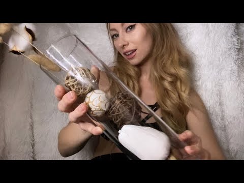 ASMR TINGLY Textures for Relaxation | Minimal Whispers | Up Close