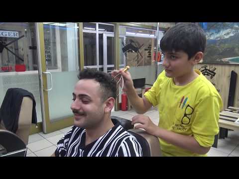 YOUNG BARBER ASMR TURKISH MASSAGE=head,back,arm,ear,sleep,face,foot massage=kafa,sırt,kol,yüz masajı