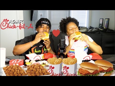 ASMR | Chick-Fil-A Mukbang With My Boyfriend | Rambling + BIG ANNOUNCEMENT