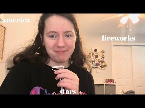 asmr | fourth of july trigger words! 🇺🇸