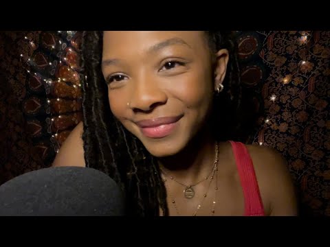 ASMR clicky whisper rambling again lol (semi-inaudible)