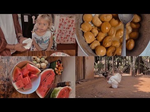 ASMR Vlog Fazenda: Levei o Mar pra Fazenda pela Primeira Vez ✨️🌿