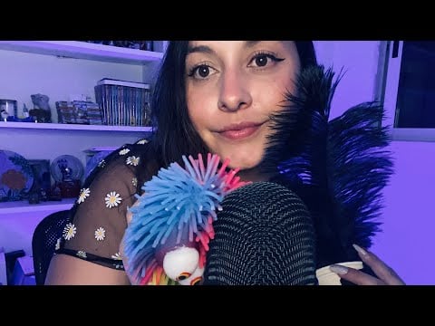 ASMR✨CUATRO SONIDOS QUE TE HARÁN DORMIR EN MENOS DE 20 MINUTOS SI O SI 😻♥️ ✨