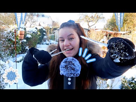 [ASMR] SNOW TRIGGER für deine ENTSPANNUNG 💙❄️ | ASMR Marlife