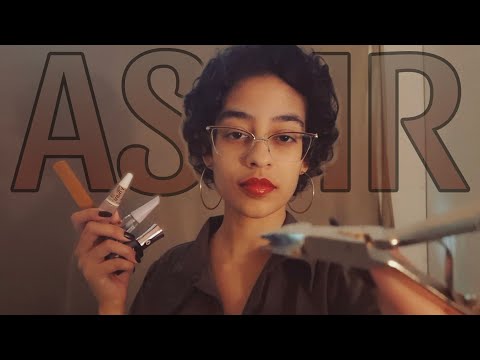 ASMR ROLEPLAY (super relaxante) FAZENDO AS SUAS UNHAS 💅