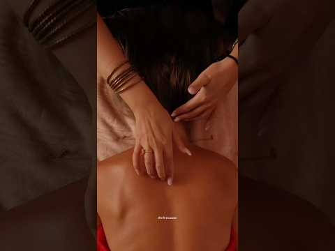 40 min no talking back attention exclusively on Patreon 😴 link in bio #asmrnotalking #asmrmassage