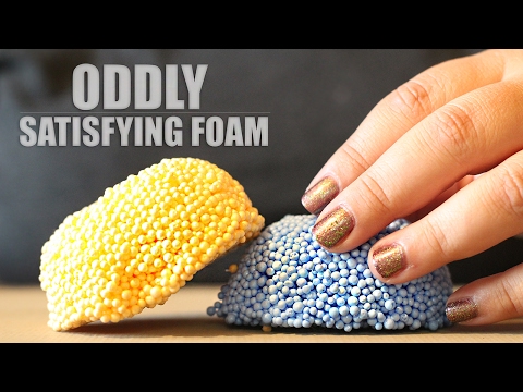 ASMR SATISFYING PLAY FOAM SOUNDS [ No Talking ]