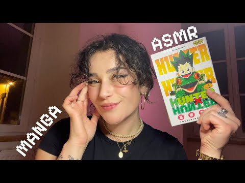 ASMR FR- Je te présente encore mes mangas (chuchotements intenses)