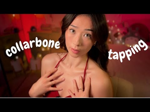 ASMR Collarbone Tapping for Relaxation & Sleep ☺️💤