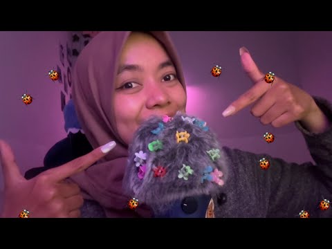 ASMR Searching Bugs — Mouthsound,Plucking 🐞🐞