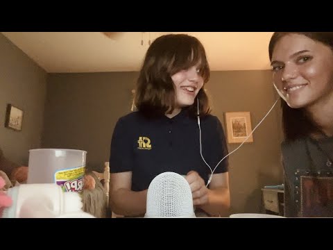 My Little Sister tries ASMR